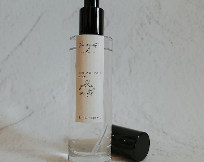 Golden Santal Room and Linen Spray Home Fragrance Sandalwood Mist