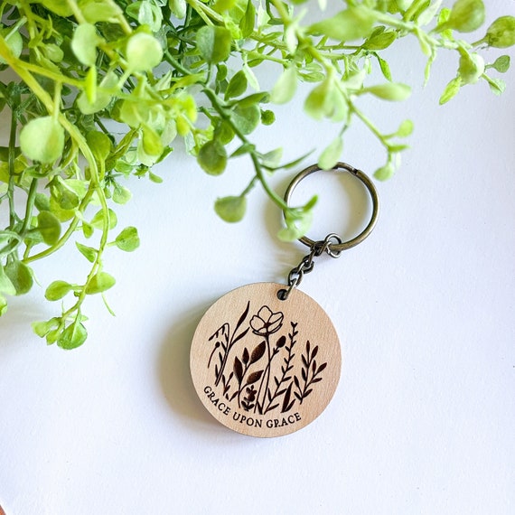 Grace upon Grace | Acrylic Keychain Grace upon Grace | Acrylic Keychain