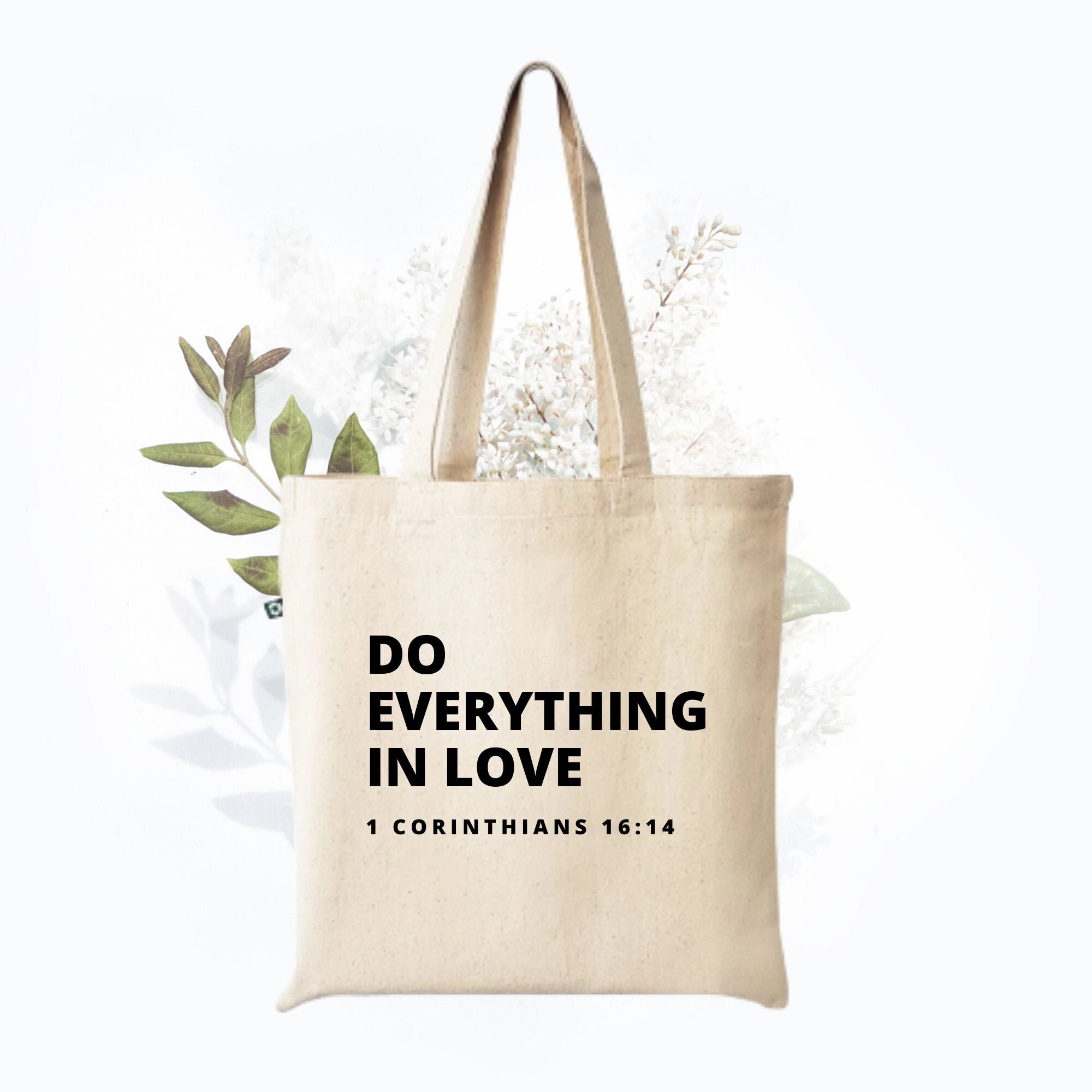 Christian Tote Bag, Bible Verse Tote Bag, Aesthetic Tote Bag - Inspire  Uplift