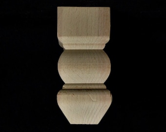 Premium Bench Wooden Leg Feet Unfinished Woodturning Feet Leg For Decoration Replacement Perfect Match For Your Dıy Projects