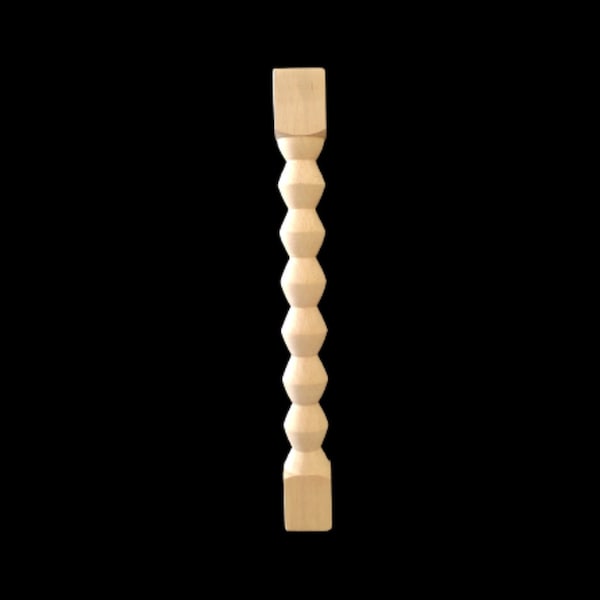 Mid Century Style Wooden Unfinished Table Leg High Quality Solid leg Perfect Choice for DIY, Kitchen, Dinning, Modern Wood Table Leg