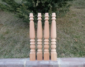 Farmhouse Wood Table Legs Kitchen Island Legs 29 Inch Dinner Table Legs Mid Century Legs Sofa Legs Strong Table Legs Diy Office