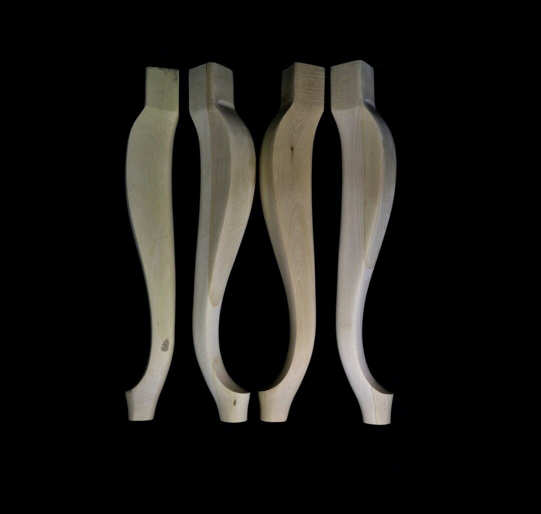 Farmhouse Wood Table Legs Kitchen Island Legs Dinner Table Legs Mid