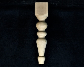Farmhouse Chair Bench Raw Woodturning Leg Feet For Decoration Replacement Perfect Fit For Your Dıy Projects
