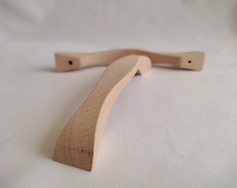Wood Pull Handle, Drawer Pull Handles, Wood Handle, Designer, Do It Yourself, DIY, Wooden Cabinet Pull, Gift/Gifts