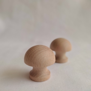 Round Wooden Drawer Knob, Wooden Kitchen Pull, Nordic Simple Wardrobe Handle, Raw Wood Door Pull Handle, Solid Wood Cabinet Pull Gift