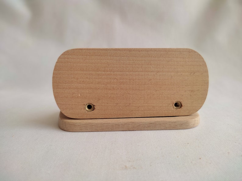Kitchen Cabinet Pull Knobs Wardrobe Pull Drawer Handles, Beech Wood Pull Handle, Simple Wooden Home Hardware Accessories image 3