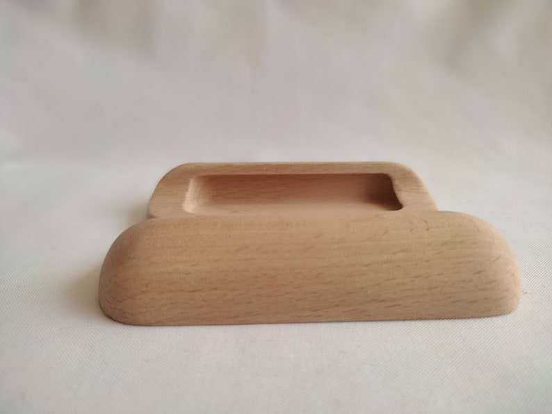 Kitchen Cabinet Pull Knobs Wardrobe Pull Drawer Handles, Beech Wood Pull Handle, Simple Wooden Home Hardware Accessories image 4