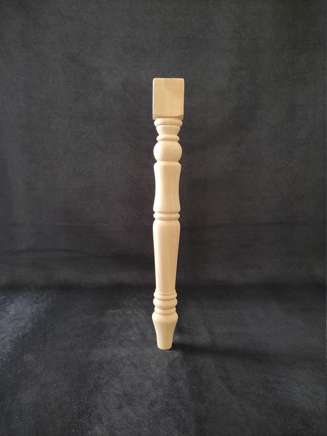 Wood Dining Table Leg, Unfinished Farmhouse Table Leg, Dresser Leg ...