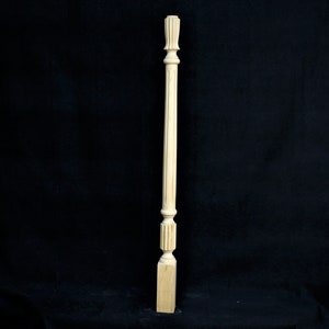 Farmhouse Wood Table Leg, Kitchen Island Legs, Decorative Leg, Wood Work Legs, Stair Frame, Natural Wood Leg