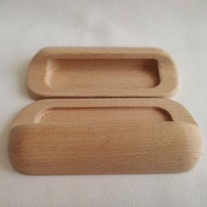 Kitchen Cabinet Pull Knobs Wardrobe Pull Drawer Handles, Beech Wood Pull Handle, Simple Wooden Home Hardware Accessories image 5