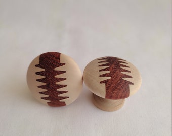 Rustic Doorknob, Round Contemporary Wood Knob, Drawer Knob Pulls Handle, Naturel Wood Flat Draw Knob, Boho Nursery Drawer Pull,Dresser Knobs