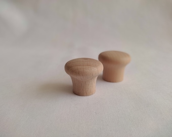 Runde Holz Schrankgriffe, Knäufe, Garderobe Türknöpfe, Schubladengriffe Geschenke für Zuhause