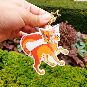 Warrior Cats Glow in the Dark Trio Keychains! - Etsy