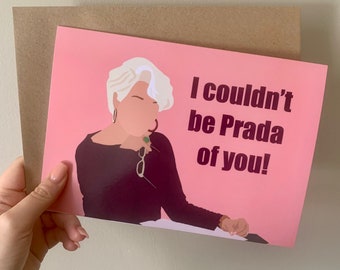 Devil Wears Prada Congratulations New Job Card - Etsy