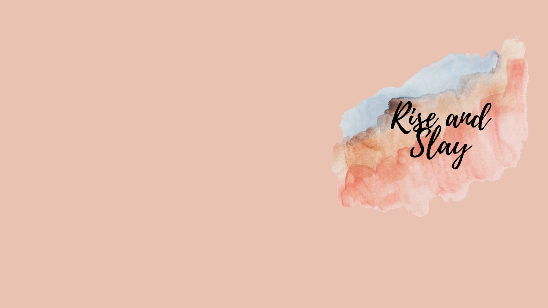 Rise and Slay Desktop Background digital Download Instant Download. TWO
