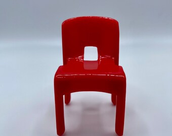 レッド ジョー・コロンボ ユニヴァーサル プラスチックチェア ミニ
