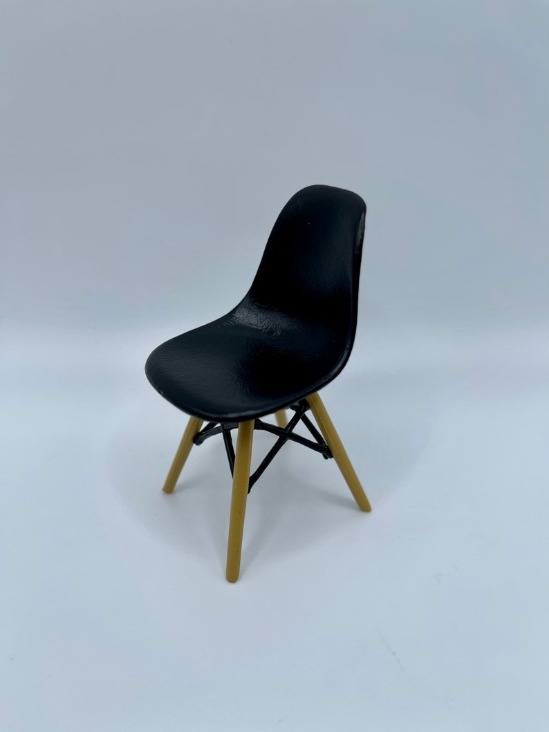 1:12 Scale Mid Century Modern MCM Miniature Chair, Mini Designer Chair ...