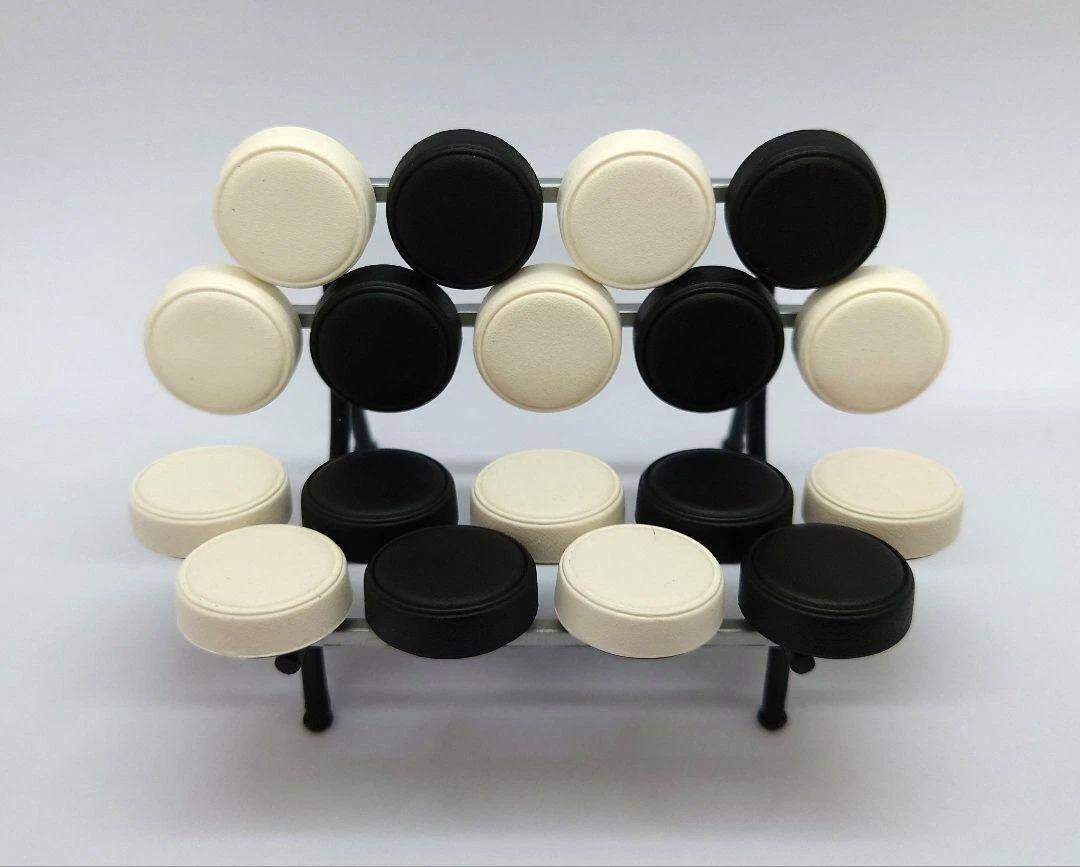 Set Di 2 Sedie In Miniatura Scala 1:6 Per Casa Delle Bambole, Stile Marshmallow E Cloud, Collezione