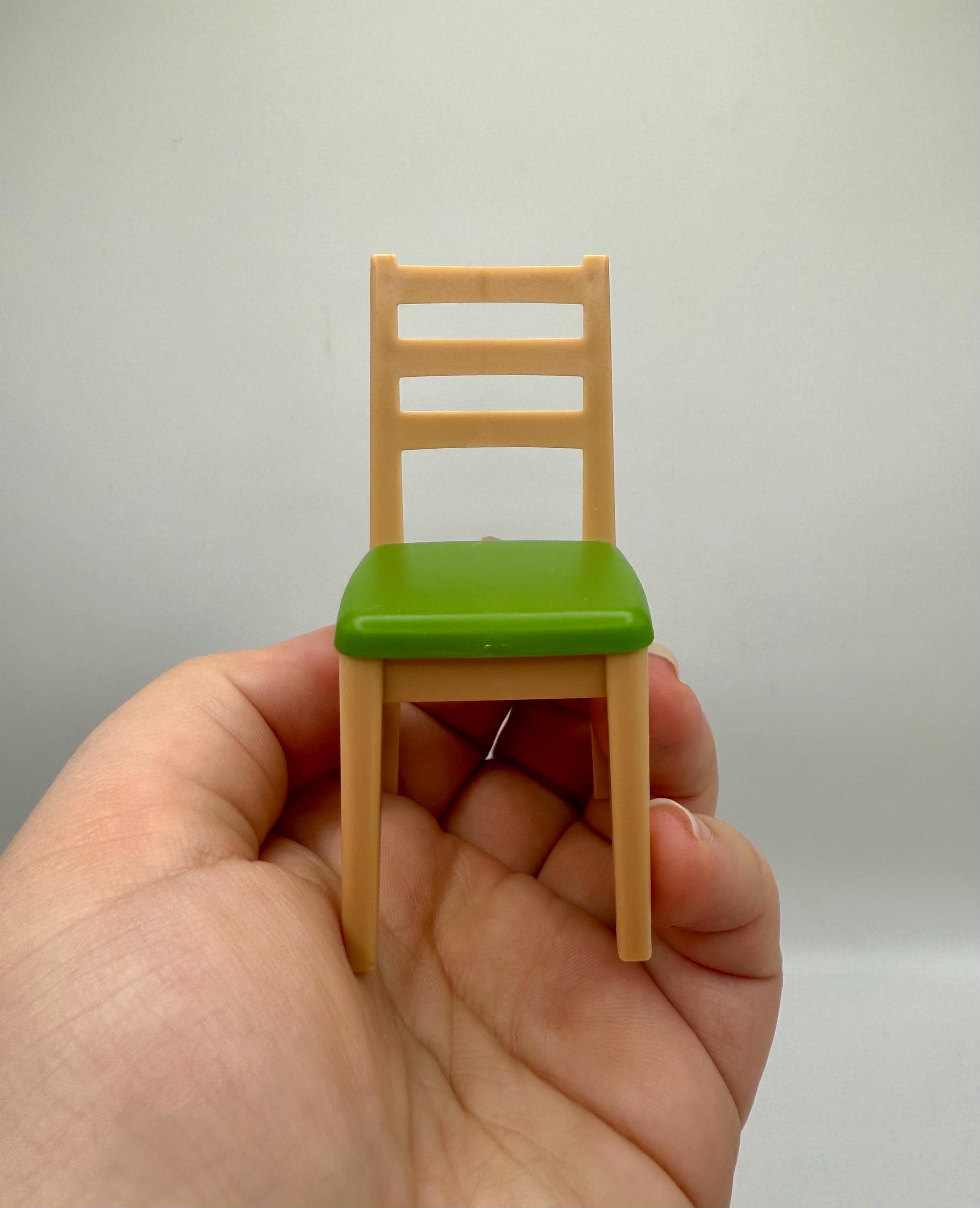 1:12スケール ミッドセンチュリーモダン MCM ミニチュアチェア、ミニ