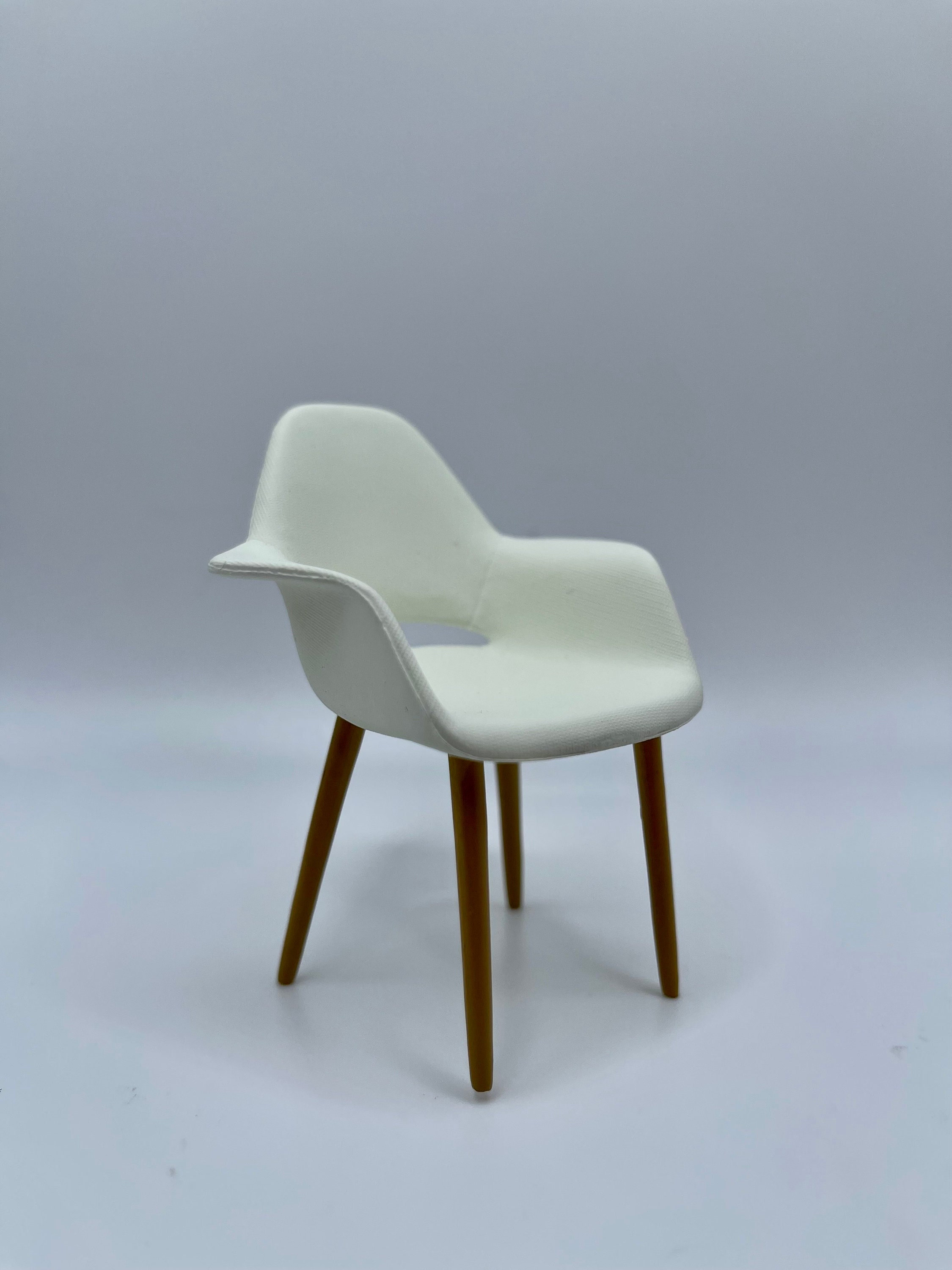 1:12 Scale MCM Chair - Design Interior Collection Armchair
