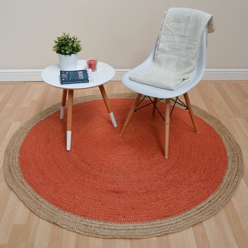 Large Round Rug for Bedroom Round Jute Rug Round Rugs for Etsy UK