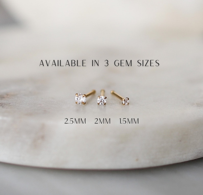 Diamond Nose Screw Nose Stud Lshape Nose Stud Nose Bone Etsy