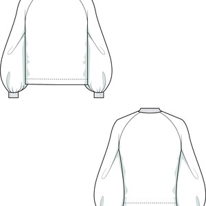 Sweater Sewing Pattern PDF | XS-XXXL | Instant Download | Beginner ...