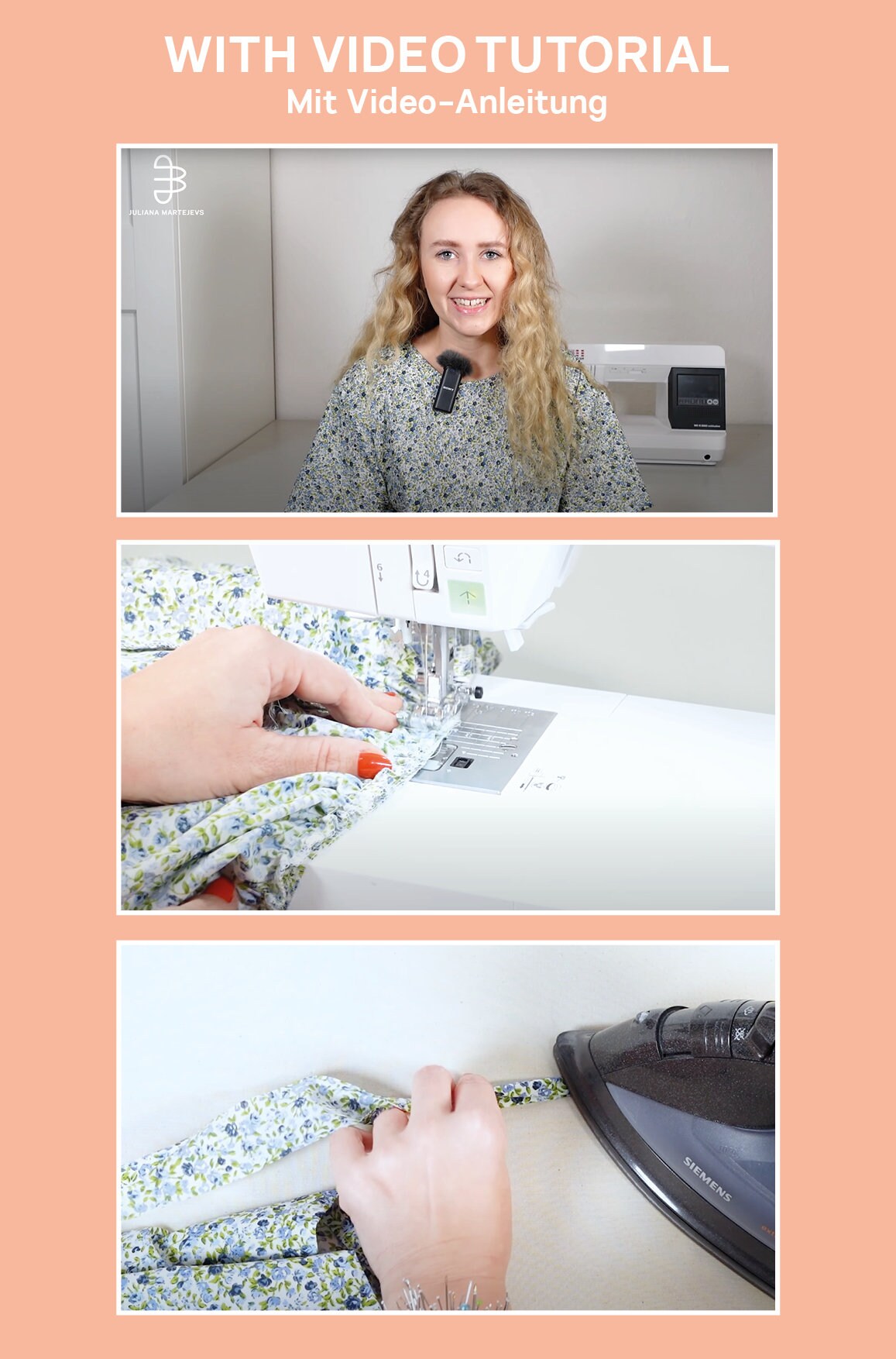 Sewing Plot Tiered Summer Dress With Ruffles Printed Pattern | XS-XXXL | A0 Plot ...