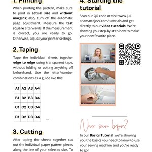 Sweater Sewing Pattern PDF | XS-XXXL | Instant Download | Beginner ...