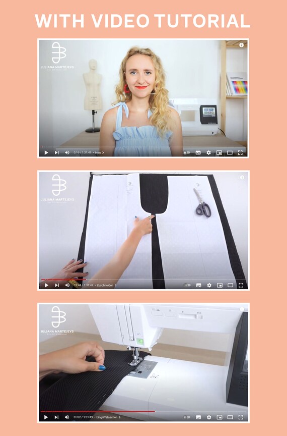 Pants Sewing Pattern PDF Straight Pants | XS-XXXL | Instant