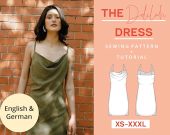 Summer Dress Digital PDF Sewing Pattern | XS-XXXL | Instant Download | Beginner friendly gilet | Easy and modern with video tutorial