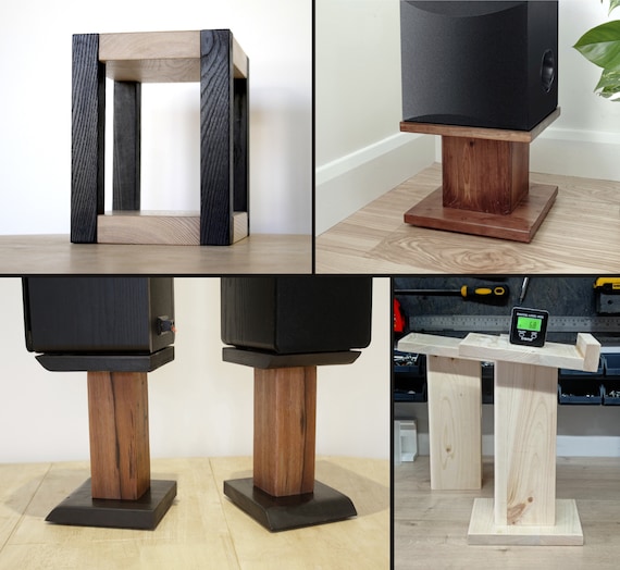 Custom Designed Speaker Stands Tailored Audio Stands Etsy Canada