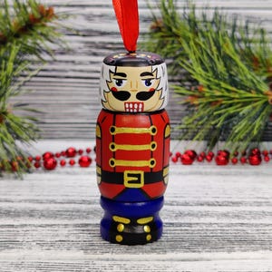 Funny Nutcracker Christmas Ornament - Handmade Gag Gift