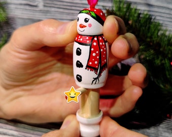 Funny Christmas Gift, Snowman Christmas Ornament, Surprise, Gift Exchange, White Elephant Gift, Secret Santa or Gag Gift, Christmas Prank