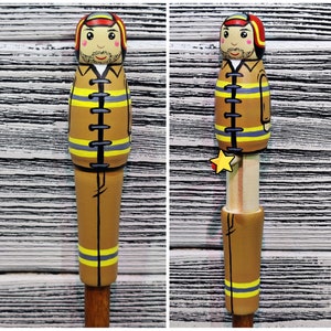 Funny Fireman Pen, Firefighter Pen, Gift Fireman, Original Gift Idea , Firefighter Gift For Him, Firefighter Gift, Fireman Gift, Prank Gift
