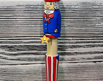 Ballpoint pen Prank - Funny Gift Idea  -  Funny Uncle Sam  - Funny Gift- White elephant - Secret santa - Gag Gift - Prank Gift