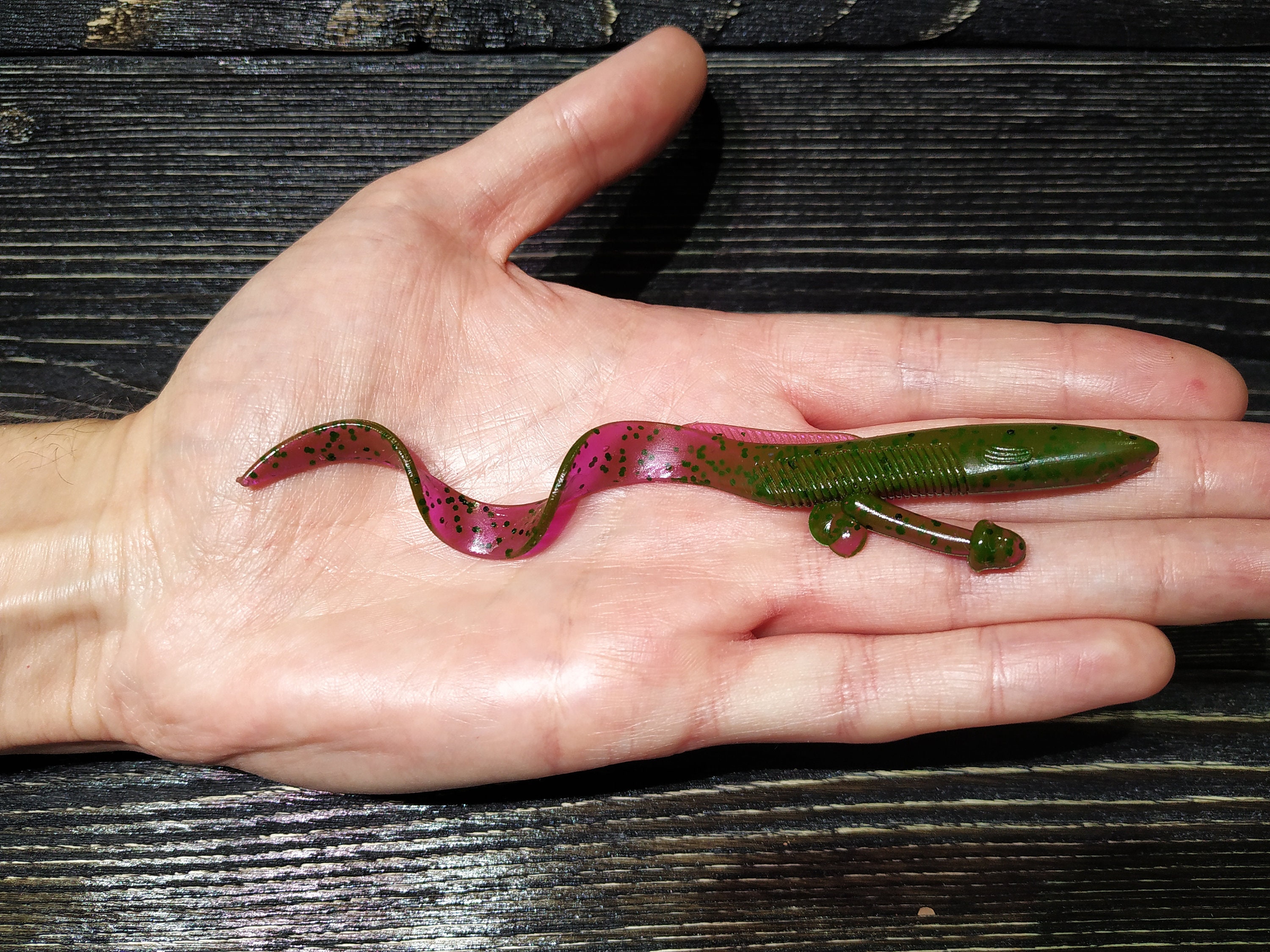 Penis Fishing Lure, Soft Plastic Worms 5pck Author's Creative Fishing Lure,  Fishing Prank, Funny Fishing Gifts, Funny Fishing Gift for Dad 