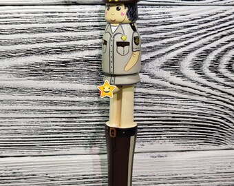 Police Officer Funny Gifts, Funny Sheriff Pen, Police Pen, Sheriff Pen, Law officer, Policeman thank you, Original handmade gift, Prank Gift