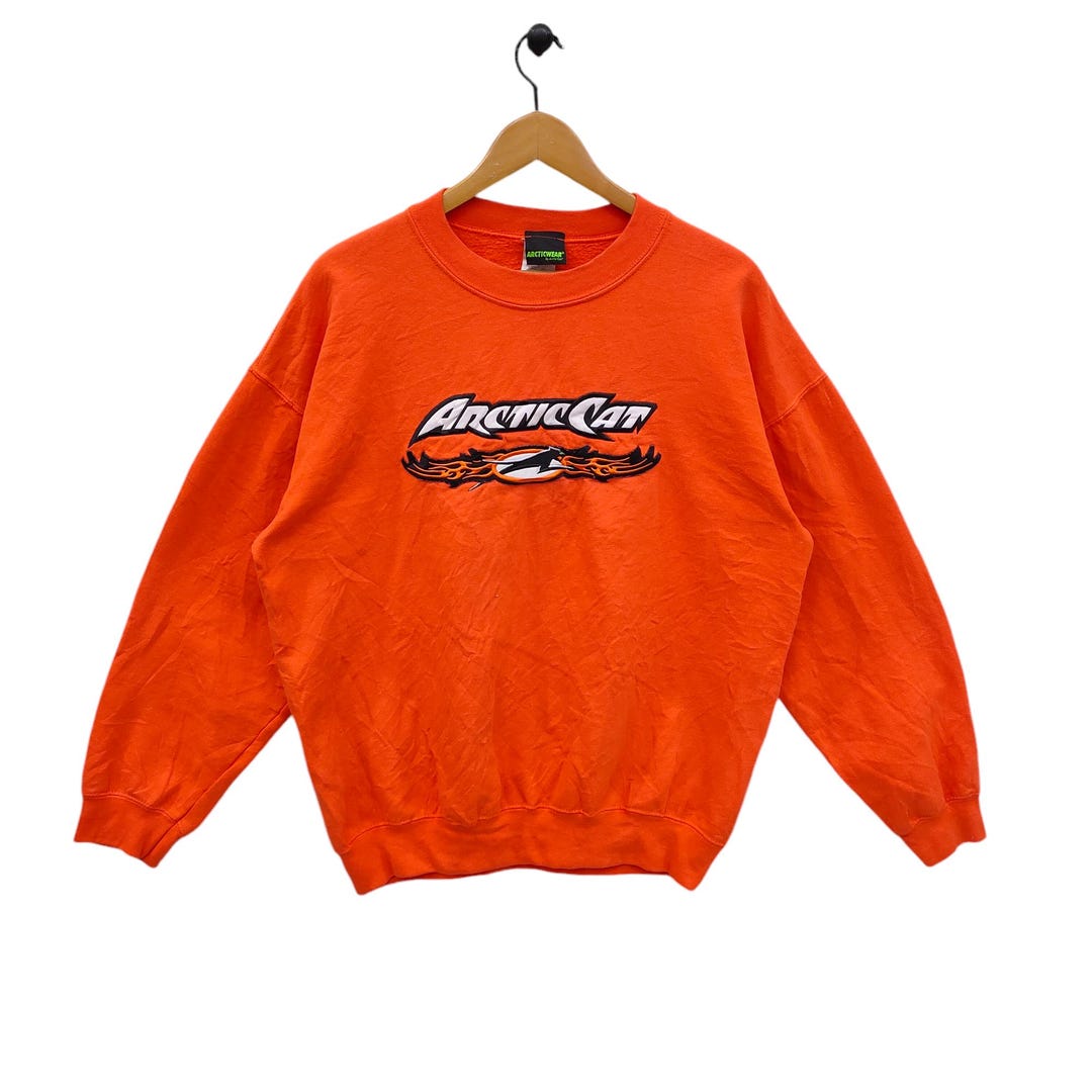 Arcticwear by Artic Cat Sweatshirt Large Vintage Artic Cat Snowmobile