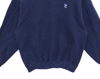 トップス Vintage navy embroidered sweatshirt Vintage United States Navy Blue Sweatshirt Xlarge Usn Navy