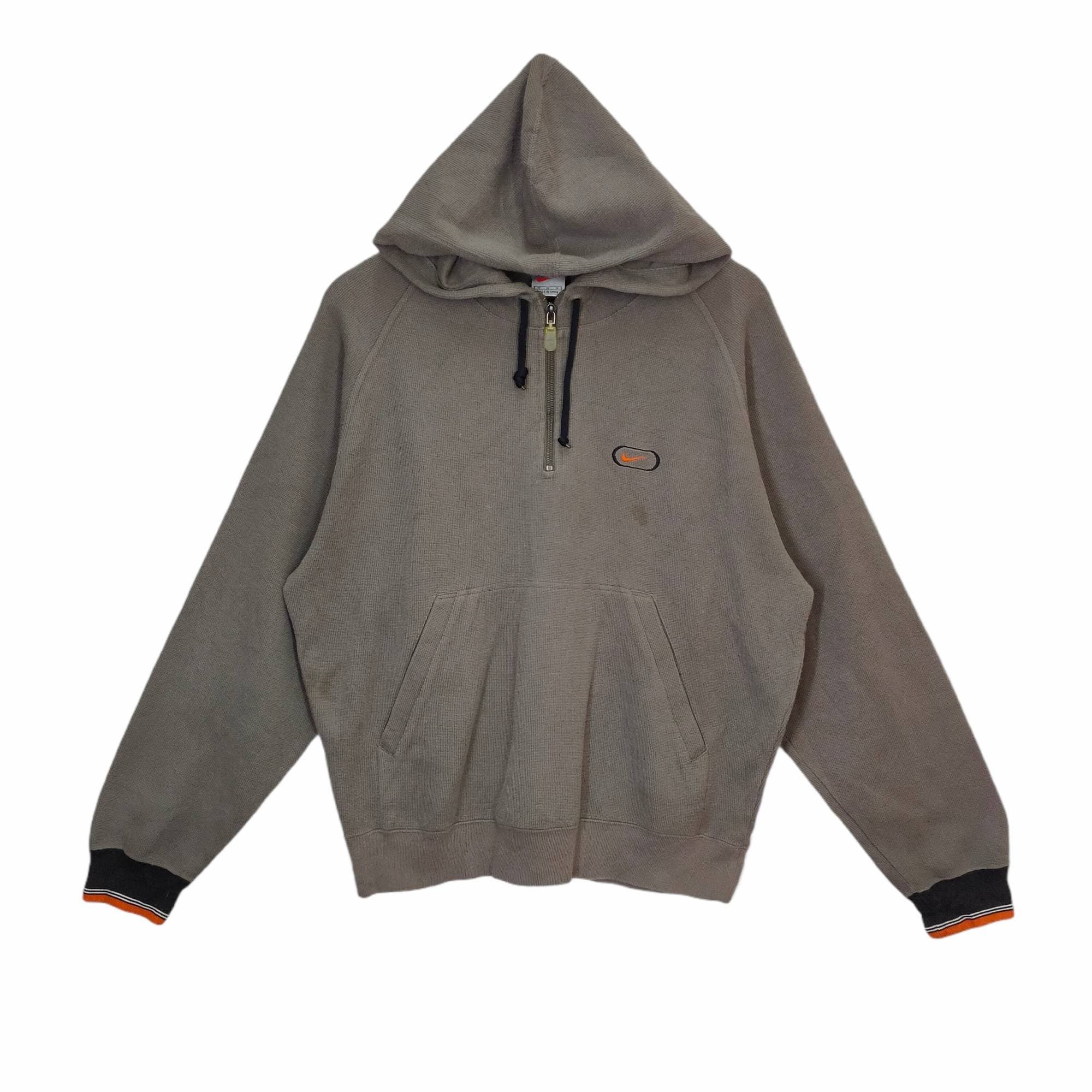 vintage brown nike jumper