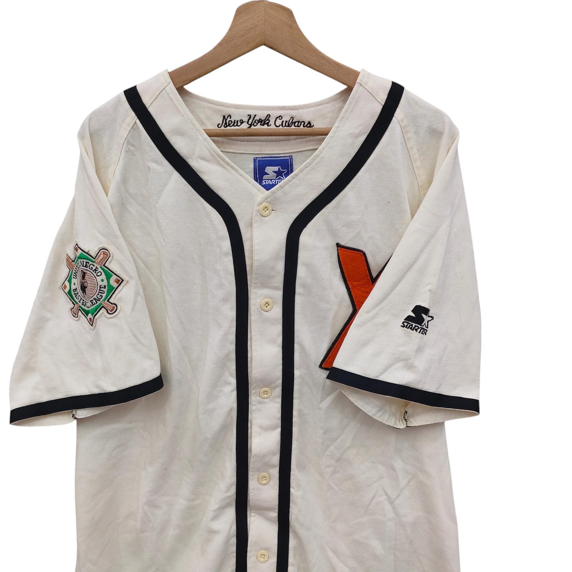 New York Cubans Vintage 90s Starter Jersey - United Baseball