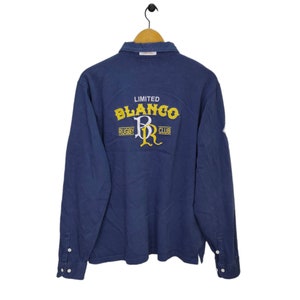 ◇1993studio◇ Applique collar rugby t-shirt sky blue MUSINSA | 1993STUDIO Applique collar rugby t-shirt_sky blue