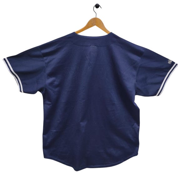 Vtg New York Yankees Jersey Vintage Majestic MLB Button Down