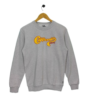 Billabong California Sweatshirt Medium Vintage Billabong Surf Sweater Jumper Pullover Crewneck Gray Womens Size M