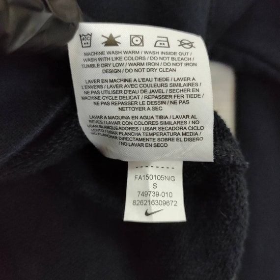 NIKE Crop Sweatshirt Small Vintage Nike Crewneck … - image 8