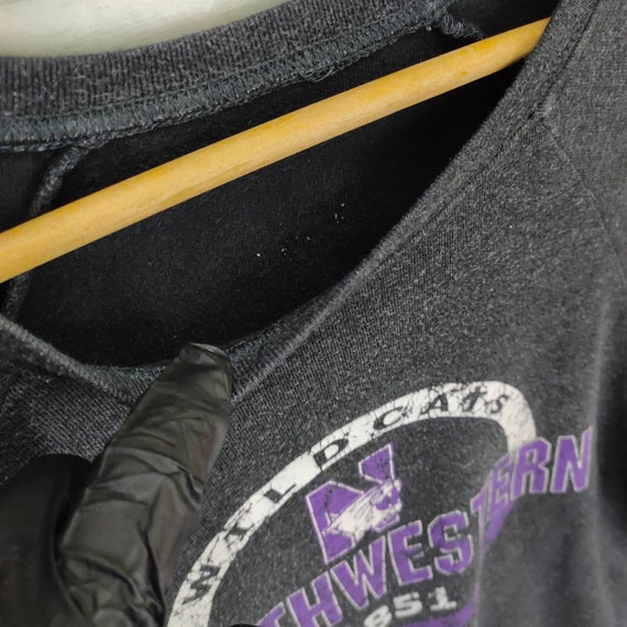 University Of Northwestern Wildcats Sweatshirt Sm… - image 7