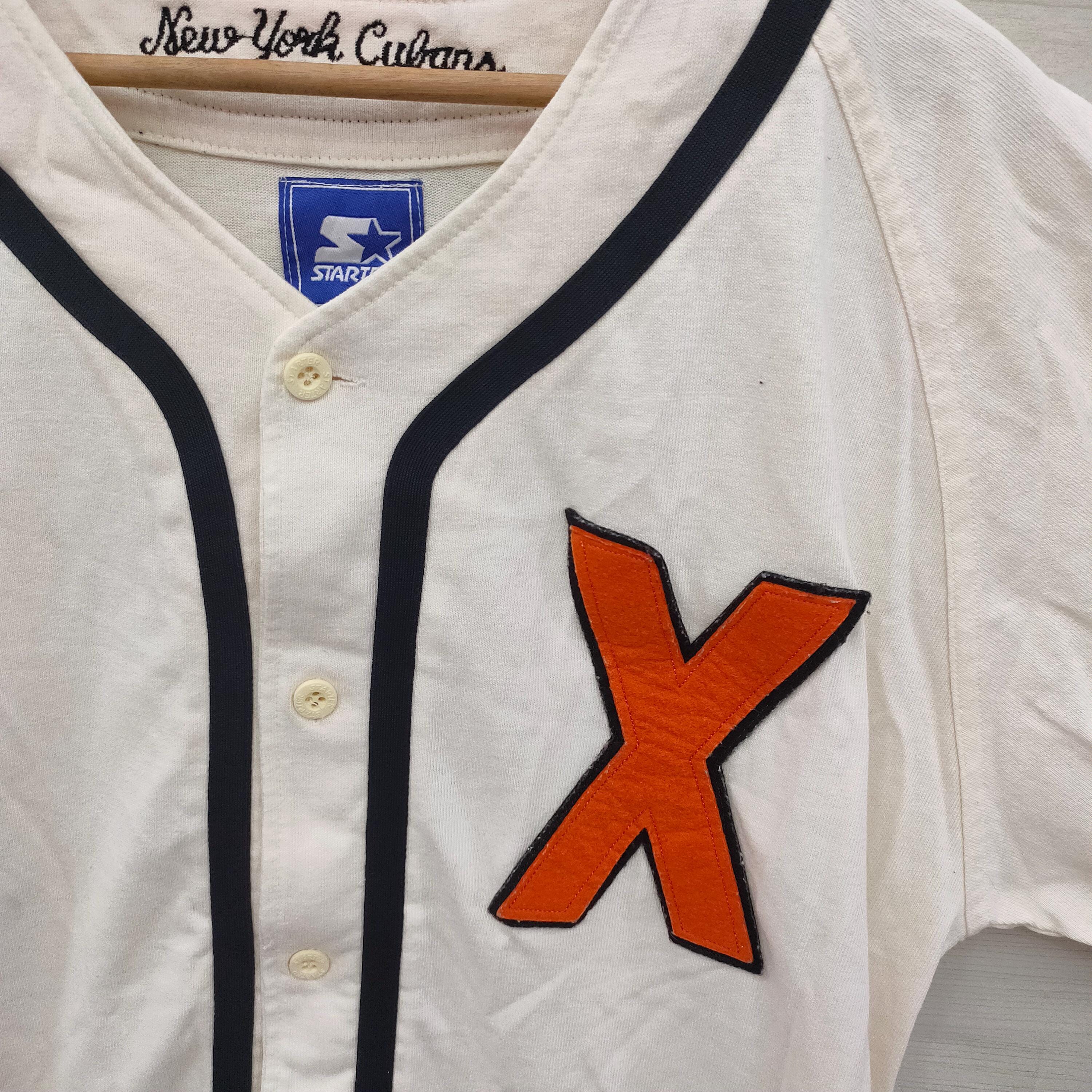 New York Cubans Vintage 90s Starter Jersey - United Baseball 