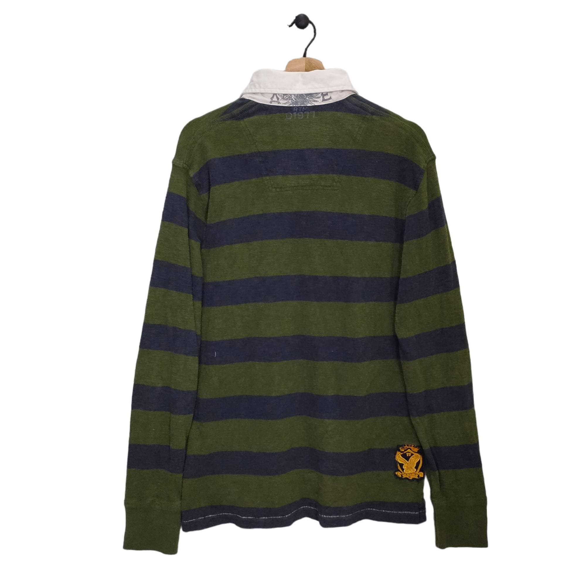 Maillot Rugby ESCA Coteaux De L'arrêt Vintage #6 Vert - Taille 7 / XL, Porté